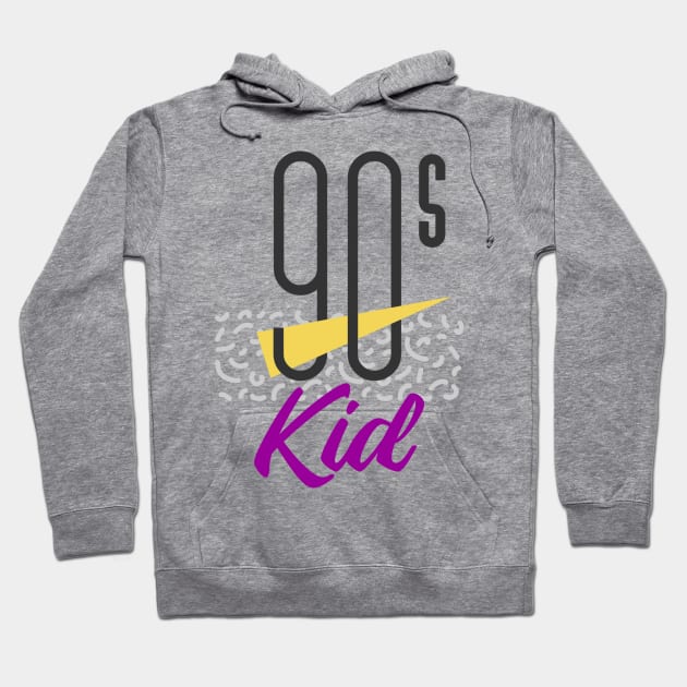 90s Kid Word Art Hoodie by Urban_Vintage